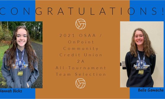 2021 OSAA 2A All-Tournament Team Selections (Monroe Volleyball)