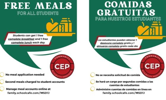 Free Meals for All Students