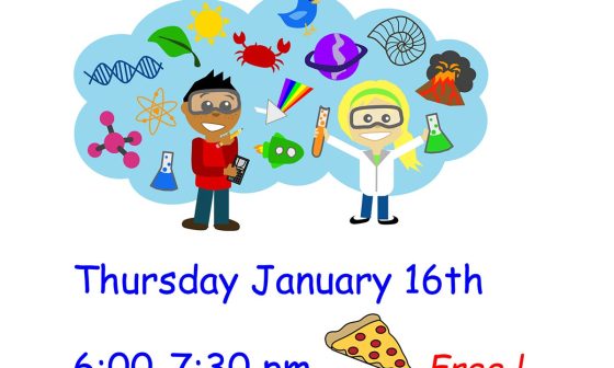 Monroe Grade School Family Science Night (January 16, 2025)