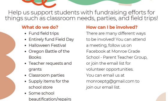 Monroe Grade School Parent Teacher Group