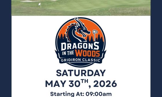 “Dragons in the Woods” Football Golf Tournament (May 30, 2026)