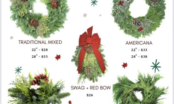 Monroe High School Holiday Wreath Fundraiser