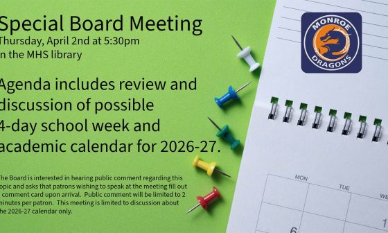 Special Board Meeting (April 2, 2026)