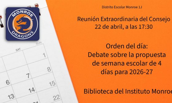 Reunión Extraordinaria del Consejo (22 de abril)