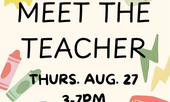 MGS Meet the Teacher (August 27th)