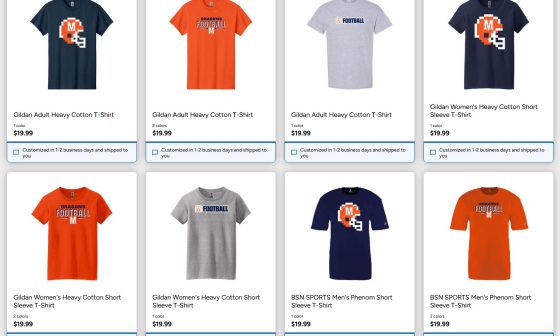 Monroe Football Team Store