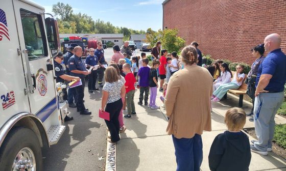 First Responders Visit MGS