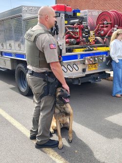 First Responders Visit MGS