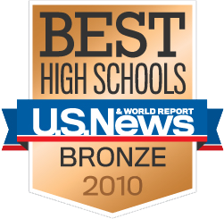 US News 2010 Bronze Award - High School